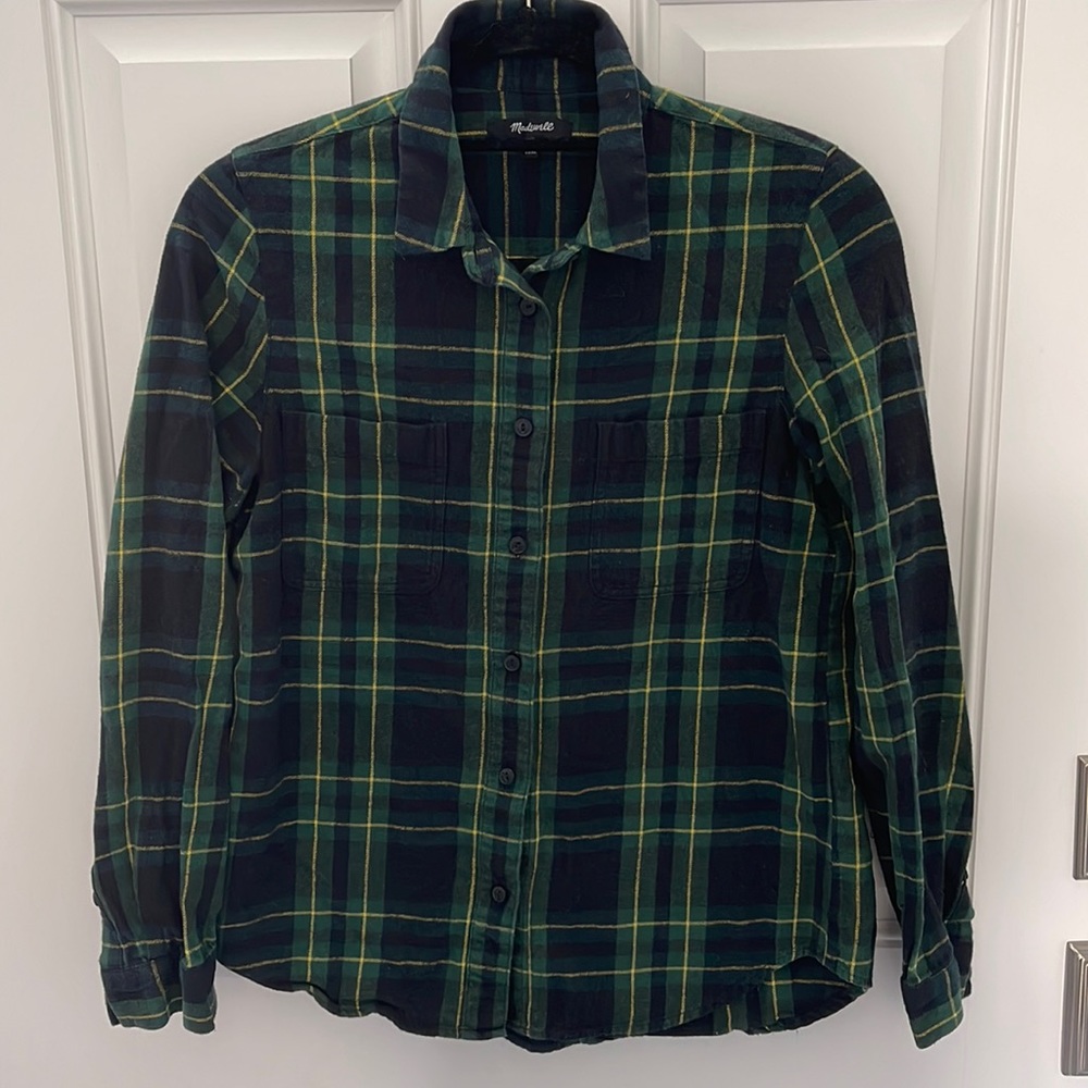 Madewell Flannel Button Down